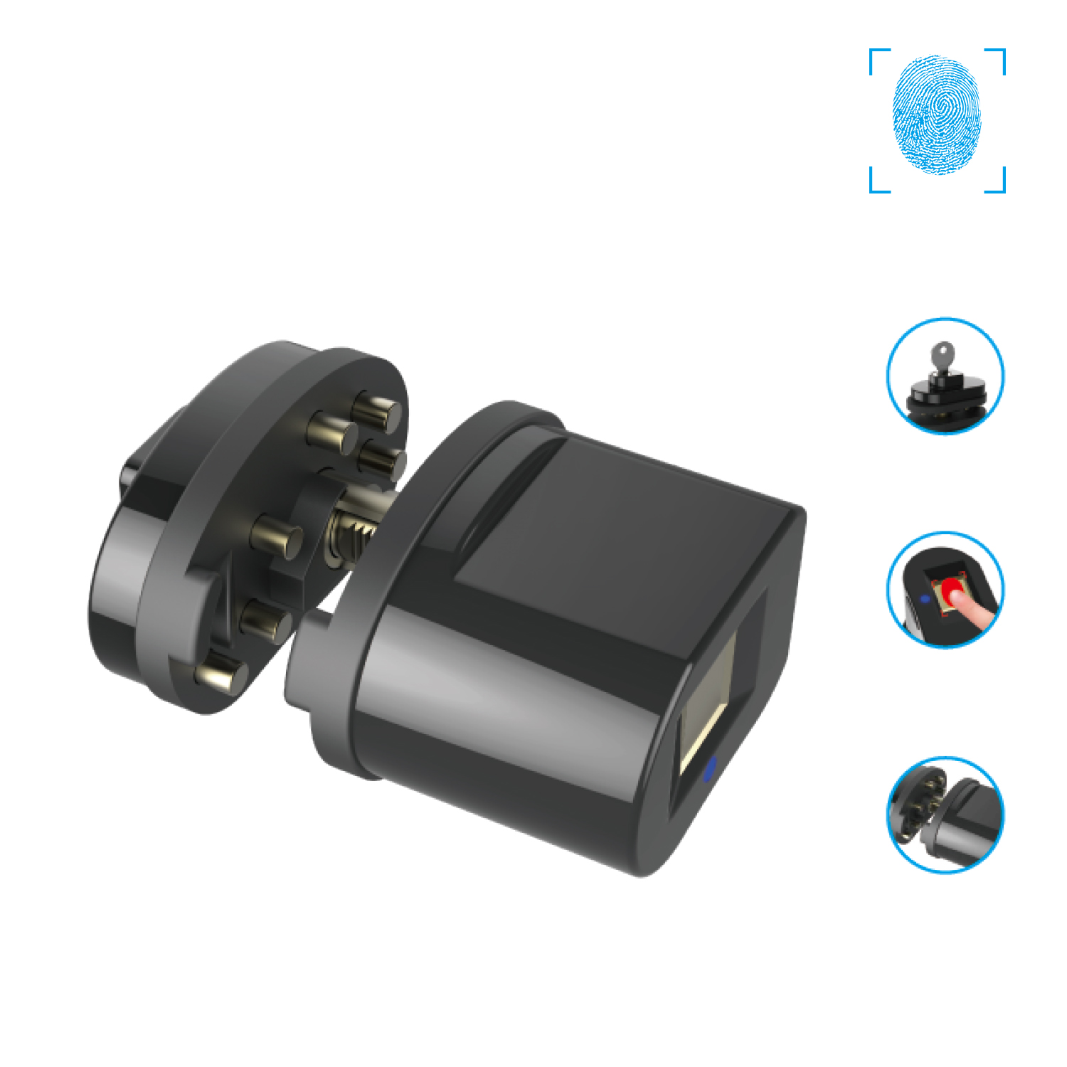 Fingerprint Gun Lock